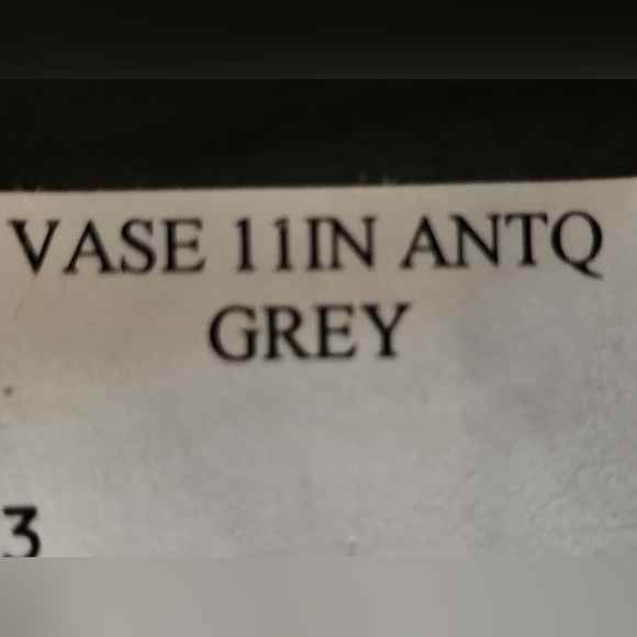 Antique Grey Vase - Picture 10 of 14